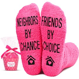 HAPPYPOP Funny Best Neighbor Gifts Hostess Gifts, House Warming Gifts New Home Holiday Gifts For Neighbor Friend Female