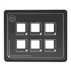 6 Gang Switch Panel 12-24V Car Universal 6P LED Touch