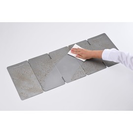 Fluorine Treated Oil Splash Proof Guard, Foldable, 5 Panels, 2 Stovetops