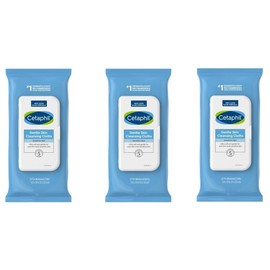Cetaphil Gentle Skin Cleansing Cloth 25ct (3 Pack)