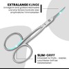 Cuticle Scissors 9.0 cm Extra Long and Super Pointed