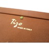 Tizo 5" X 7" Curve Taupe Wooden Frame, Made in