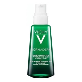Sérum facial antiacné de doble corrección Normaderm, 50 g, Vichy, día y noche, piel grasa