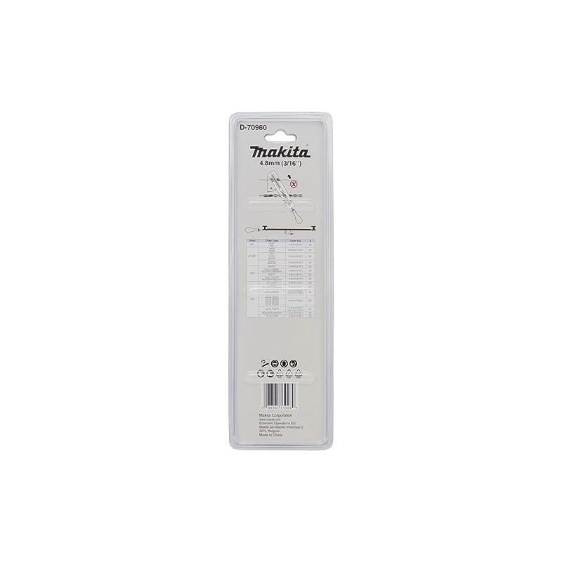 Makita D-70960 File Holder with File 4.8 mm