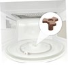 Zerodeko 4 Piezas Accesorios microondas acoplador del plato giratorio del