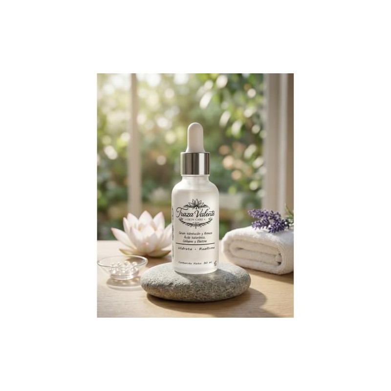 Sérum Facial Niacinamida, Ácido Hialurónico, Colágeno y Elastina - Cuidado