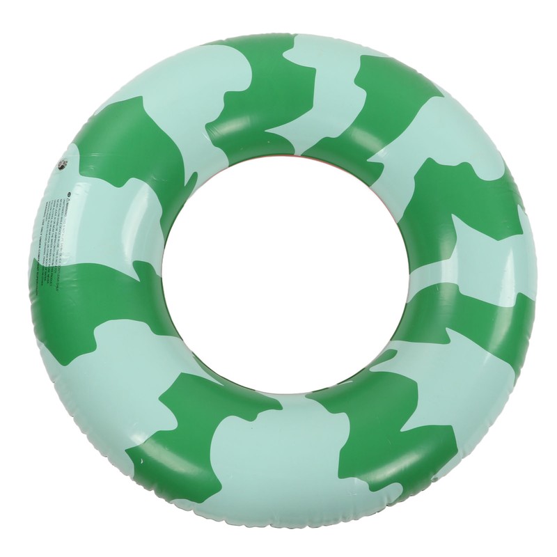 Watermelon Pool Float 16.5in Inner Diameter Inflatable Watermelon Design Eco