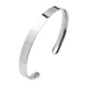 Stunning Sterling Silver Bangle Bracelet for Men and Women Made