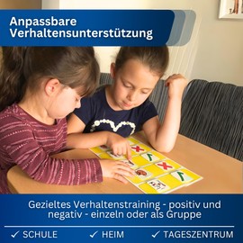 Interactive Behavior Board Autism / ADHD Aids - Reward Board Children - Robust High Quality Visual - Management Challenging Behavior