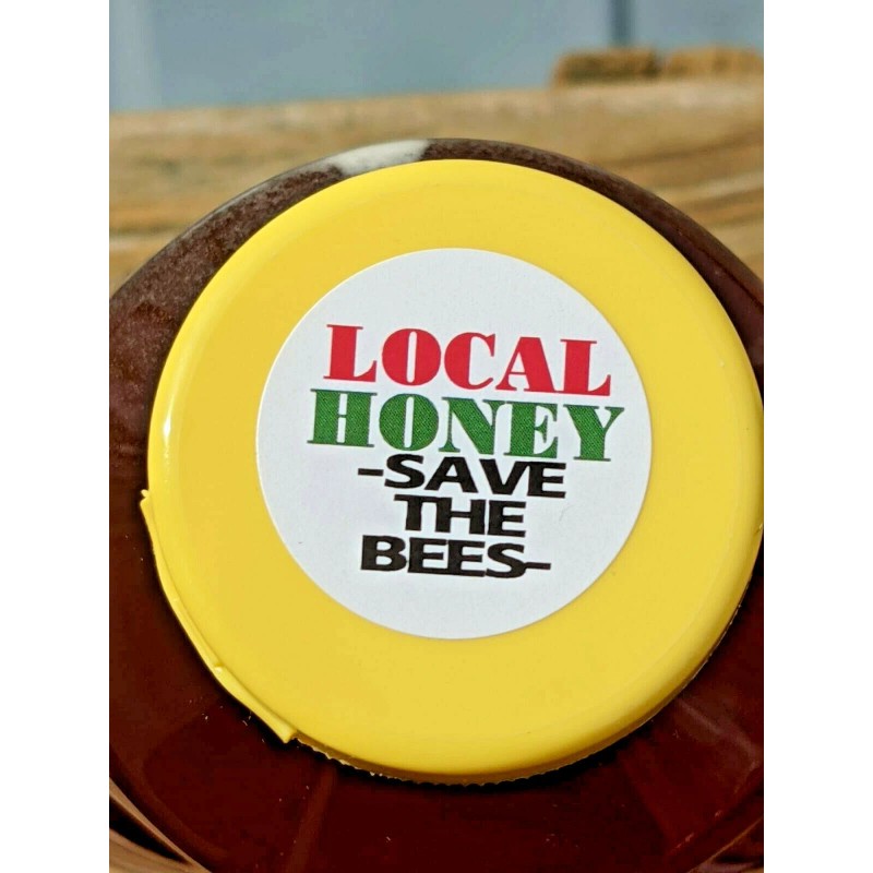 NATURZ BEEZ RAW HONEY CLOVER 2 LBS Squeeze Bottle 100%