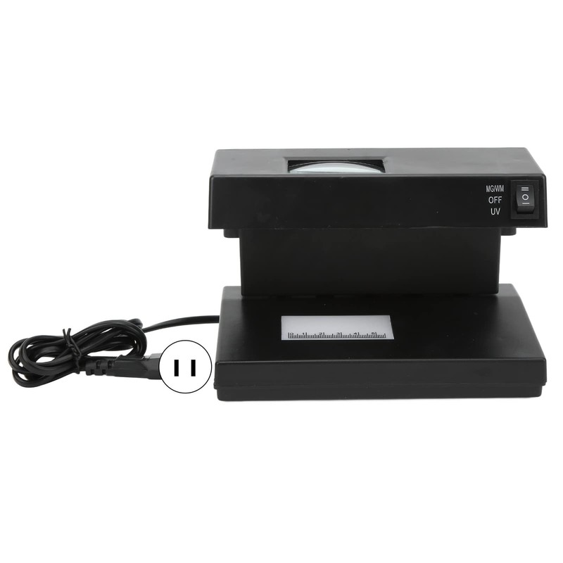 Counterfeit Bill Detector with UV Light Detection and Quick Identification