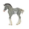 CollectA Clydesdale Foal Black Sabino Roan