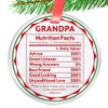 Christmas Ornament Gifts for Grandpa- Funny Gift from Grandson Granddaughter-
