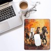 Horses Running Art Desk Computer Pad-Gaming Computer Mat for Office