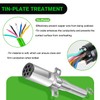 Nilight 12FT 7 Way Coiled ABS Cord Heavey Duty Zinc