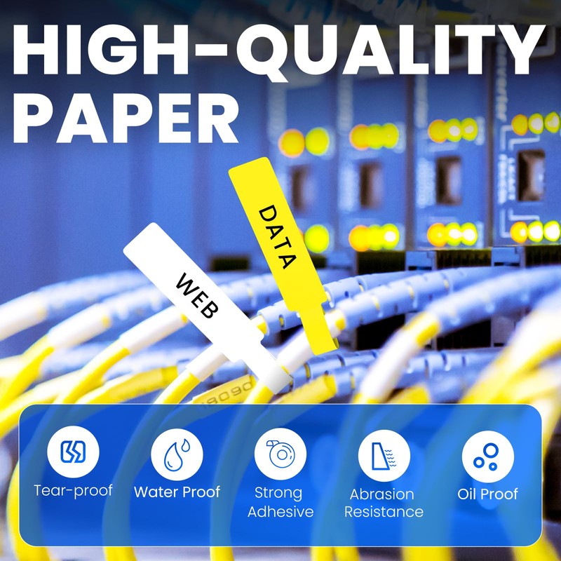CLABEL 6 Rolls 25 x 78 mm Thermal Labels for
