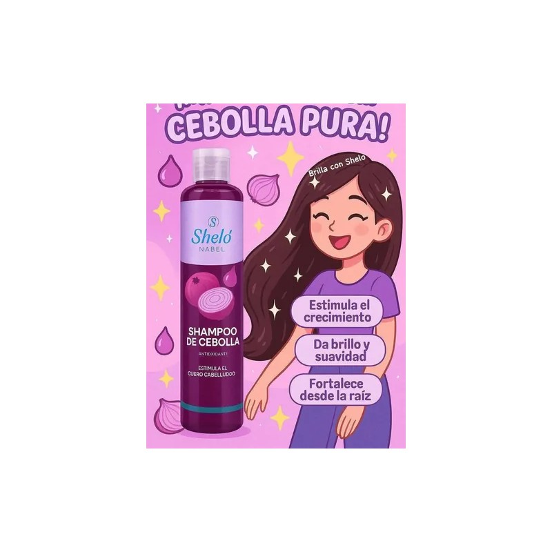 Shampoo De Cebolla Sheló Nabel