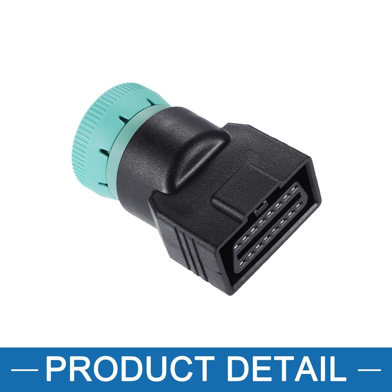 A ABSOPRO Type 2 OBD2 Male 9 Pin J1939 to