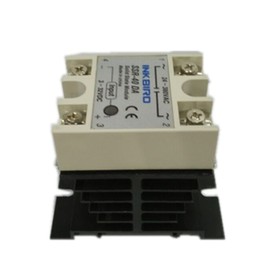 Inkbird Solid State Relay 40DA DC SSR Black Heat Sink for PID Thermostat Temperature Controller