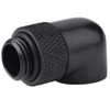 ASHATA Water Cooling Fitting,Tube Fitting 90 Degree Angle Rotary Tube