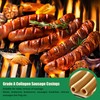 FAIRSKY Edible Drying Sausage Casing Collagen Sausage Casings for Flavorous