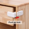 RosewineC 4 Pack Safe Cupboard Locks for Children,Baby Proof Corner