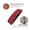 3x21 Sanding Belt, 80 Grit Aluminum Oxide Craftman Belt Sandpaper