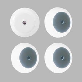 Longben Night Light Plug into Wall, Dusk to Dawn Light Sensor, 4 Pack LED Nightlight, Plug into Wall Nightlights Suitable for Kids, Pet, Nursery, Kitchen, Bedroom… (4pack Cool White)