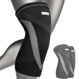 Knee Brace Pack of 2, Bandage Knee Women / Men, Breathable Non-Slip Knee Support, Knee Brace Recovery from Knee Pain, Sports, Knee Support for Orthopaedic, Compression for Meniscus Tear/Running