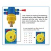 4-Prod Spray Bottle Proportioner, Cleaning Chemical Dilution Dispenser for Application