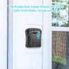 Cididu 2 Pack Key Lock Box for Outside, Wall Mount