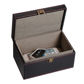 Clean House Smart Key, Radio Wave Blocking, Box, Entryway, Key Case for Relay Attack Prevention, Storage, Security Goods, Anti-Skimming Measures, Credit Card, RFID Theft Prevention (L)