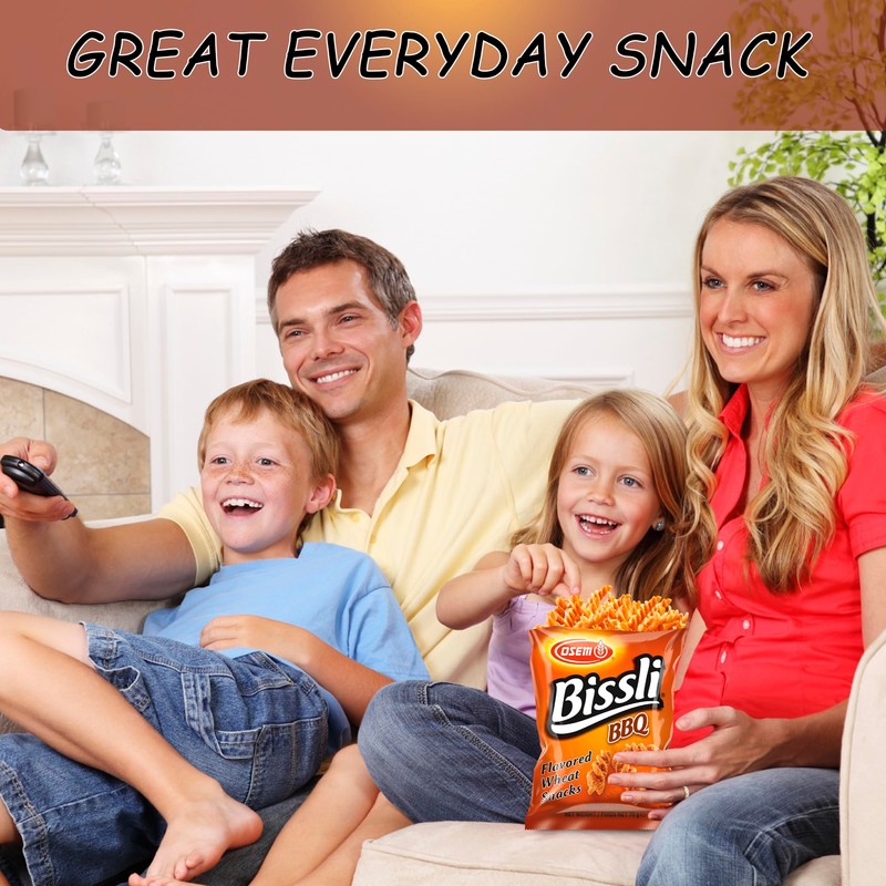 Osem Bissli BBQ Flavored Crunchy Wheat Snack -No Food Coloring