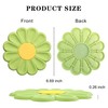 VKSG Daisy Trivet for Hot Pots and Dishes, 6.7inch Silicone