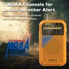 XHDATA D221 NOAA Weather Radio Portable AM FM Shortwave Radio