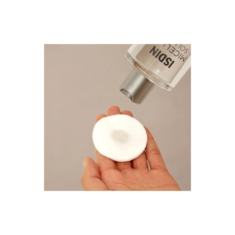 ISDIN Micellar Solution 4 en 1 Agua Micelar: Limpia, Desmaquilla,