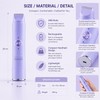 Women’s Electric Hair Remover for Body Grooming – Dual-Head Rechargeable