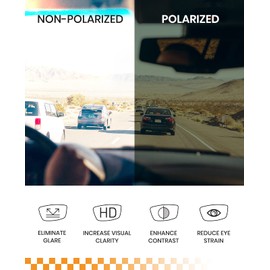 Cyxus Sunglasses Men Women Classic Polarised Sunglasses Outdoor UV 400 for Driving Fishing Travel Metal Frame, 07 lens black frame black