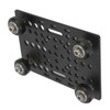 Gantry Plate Aluminum High Strength Gantry Board Black Anodized 3D