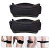 Baluue 2pcs Knee Brace Compression Support for Sports Injury Relief