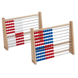 Betzold - Wooden slide rule primary school 100 - abacus calculating frame learning to calculate