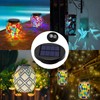 Solar Lights Replacement Top Panel Lantern: Warm White and RGB