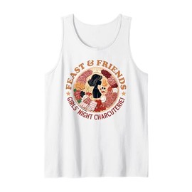 Funny Charcuterie Board Meat Cheese Food Lovers Foodie Tank Top