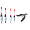 blntackle76 Set of 4 x Jenzi glow stick floats pre-leaded