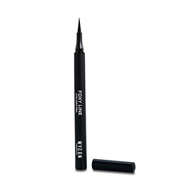WYCON cosmetics - FOXY LINE EYELINER PEN - Schwarzer Eyeliner Stift mit Filzspitze extra black präzise Strichstärke