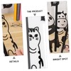 Toyvian Monitor Sticky Note Board Acrylic Monitor Memo Board Cute