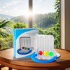 Breathing Exercise Device For Lungs, 3-Ball Durable Incentive Spirometer Adult,