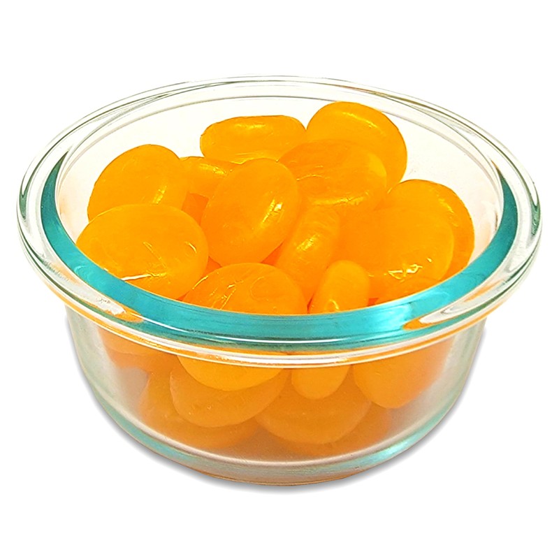 Butterscotch Hard Candy Disc. 1 Pound. Individually Wrapped and Sealed.