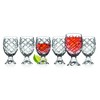 Pineapple Crystal Shot Glasses Beverege Drinkware by Godinger - Set