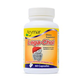 Arymar Legachol with Milk Thistle, 60 Capsules - Natural Herbal Supplement